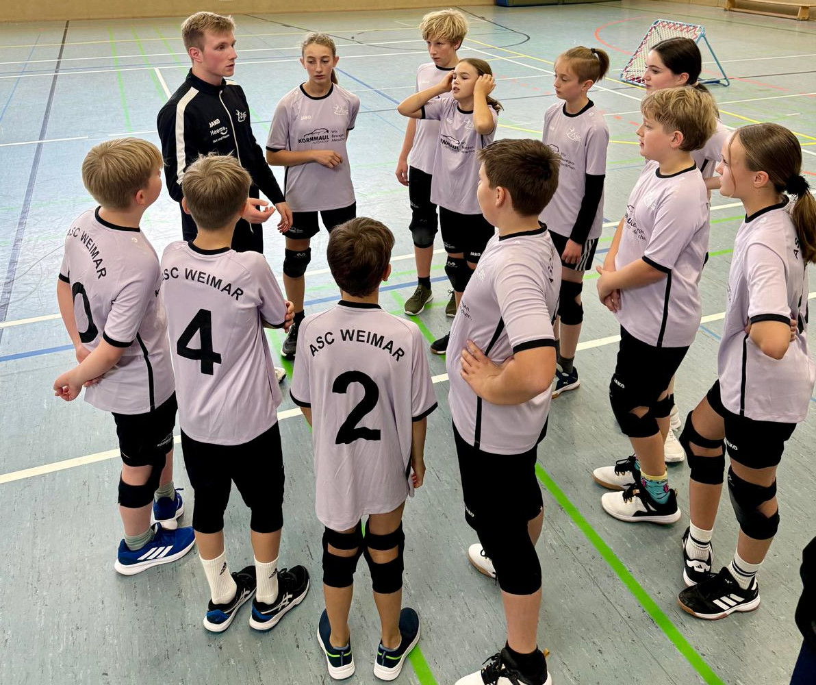Tchoukball Kinder beim ASC Weimar